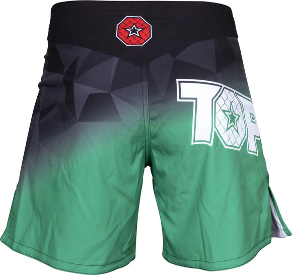MMA Shorts - TOP TEN - 'PRISM' - Grøn