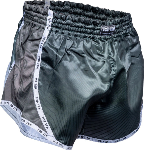 Kickboxing Shorts - TOP TEN - 'Vectory' - Grøn
