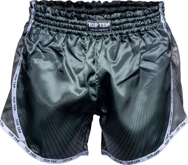 Kickboxing Shorts - TOP TEN - 'Vectory' - Grøn