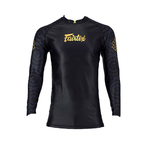 Rash Guard - Fairtex - 'RG6' - Sort