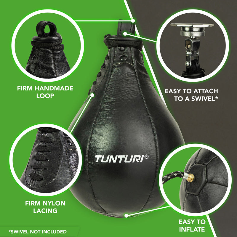 Speedball - Tunturi - Leather - Black