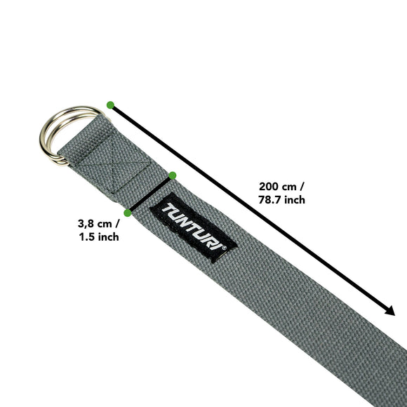 Yogastrop - Yogabælte - Tunturi - Antracit
