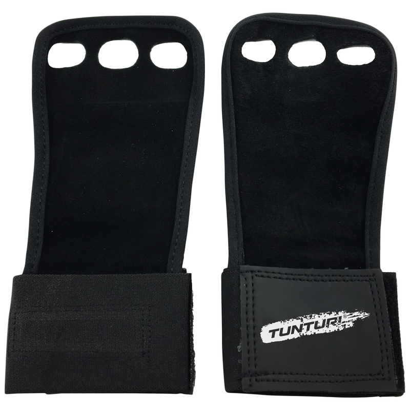 Grips - Tunturi - '3-Hole' - Læder - Sort