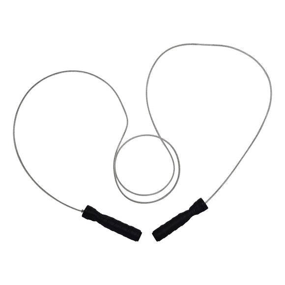 Sjippetov - Tunturi - 'Weighted Pro' - Sort - Stål