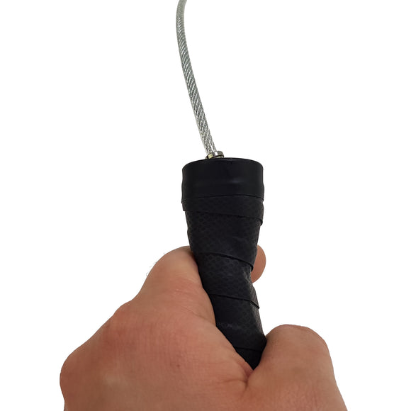 Sjippetov - Tunturi - 'Weighted Pro' - Sort - Stål