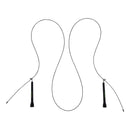 Sjippetov - Tunturi - 'Steel' - Justerbar - Sort