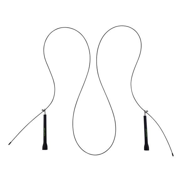 Sjippetov - Tunturi - 'Steel' - Justerbar - Sort