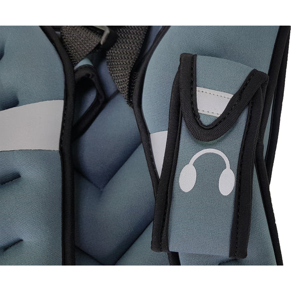 Vægtvest - Tunturi - 5 KG - Sort