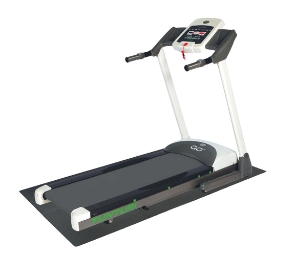 Gulv Måtte - Tunturi - '6 piece set' - 60cmx60cmx1.1 cm - Sort