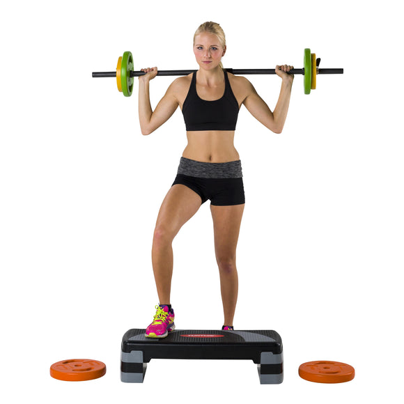 Stepbænk  - Tunturi - 'Aerobic Step Compact' - Sort