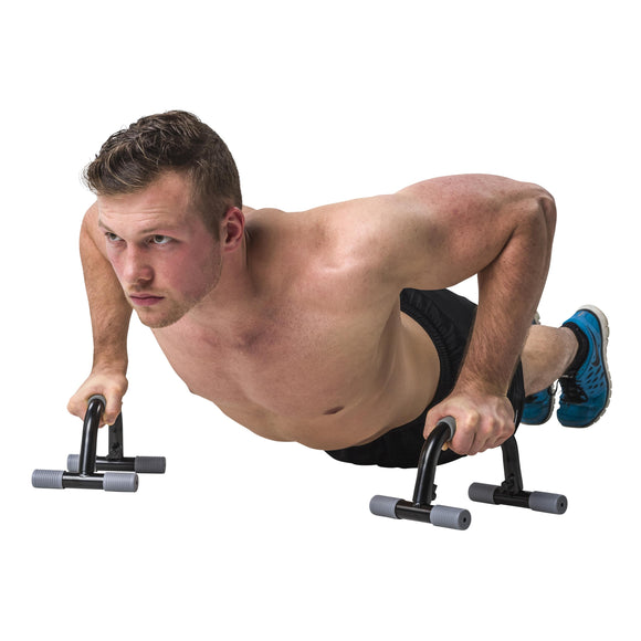 Push Up Bars - Tunturi - Sort