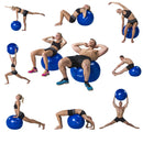 exercise ball - Tunturi - 'Gymball' - 55 cm - Sort