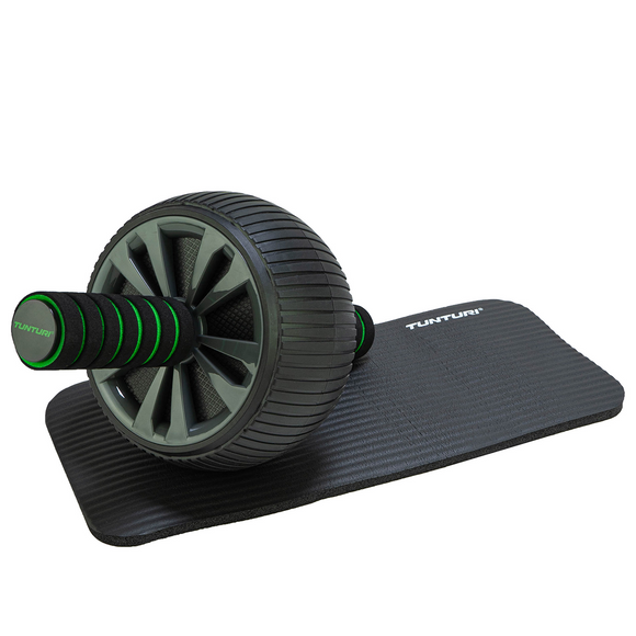 Ab-Roller - Tunturi - 'Pro Exercise Wheel Deluxe' - Sort