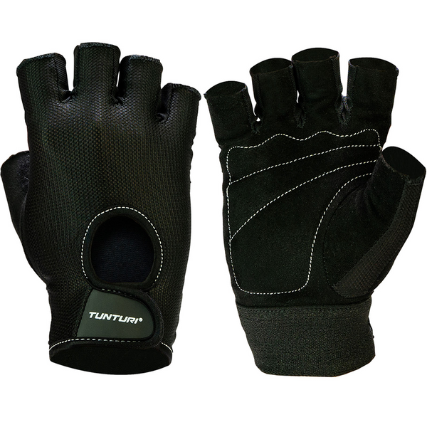 Vægtløftningshandsker - Tunturi - 'Fitness Gloves Easy Fit Pro' - Sort