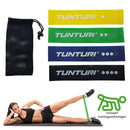 Træningselastik - Tunturi - 'Elastic Set – Mini Resistance Band' - Sort