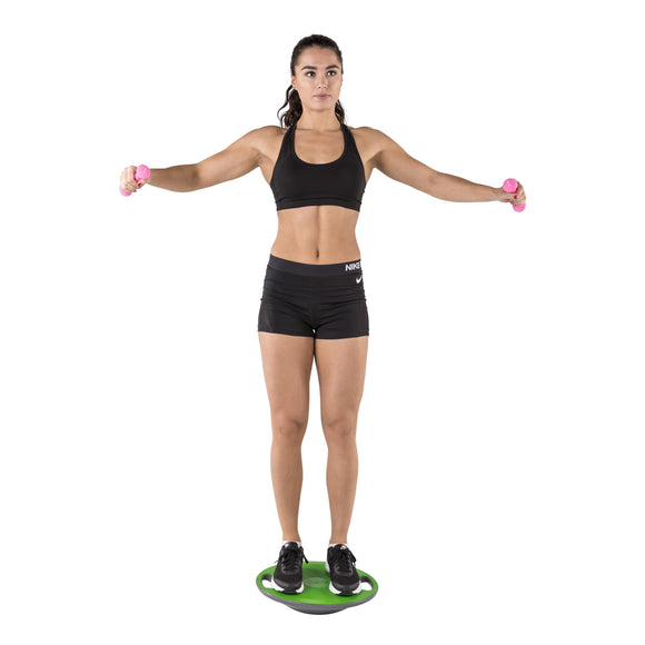 Balancebræt - Tunturi - Sort - Grøn