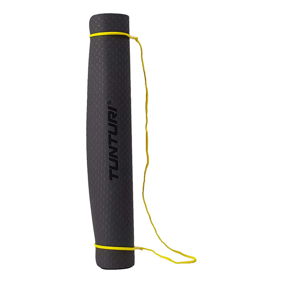 Yogamåtte - Tunturi - 'TPE' - Sort