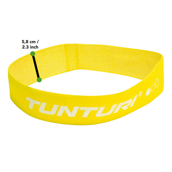 Træningselastik - Tunturi - 'Textile Resistance band set'