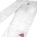 Judo Uniform  - Adidas Judo - 'Champion 2.0' - Slim Fit - Hvid-Rød