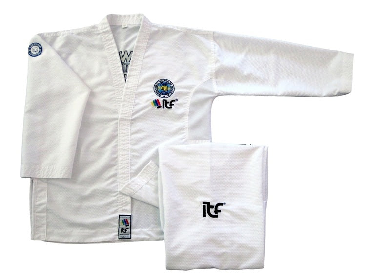 Taekwondo Uniform - Mighty Fist - 'Matrix' - White