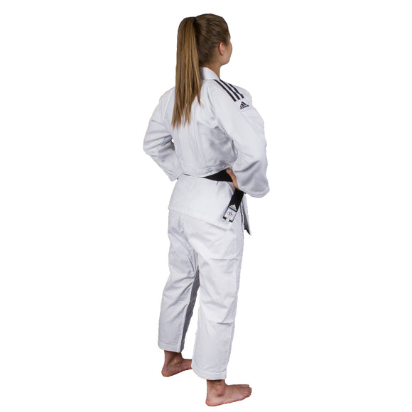 Judo Uniform  - Adidas Judo - 'Quest J690' - Hvid-Sort