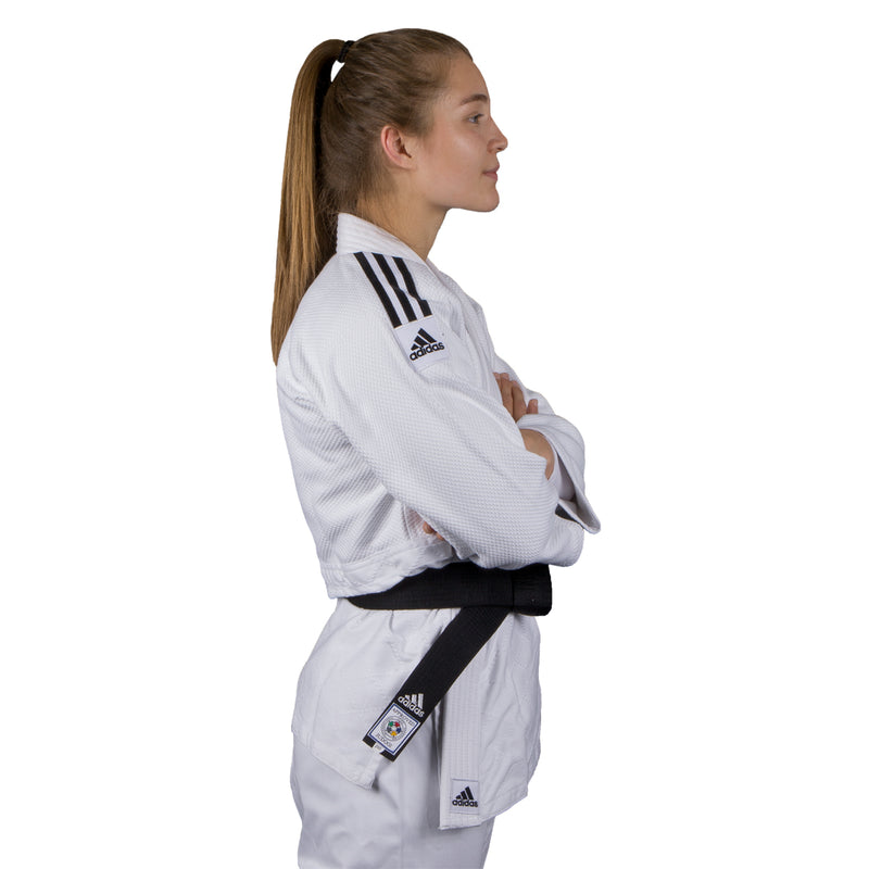 Judo Uniform  - Adidas Judo - 'Quest J690' - Hvid-Sort