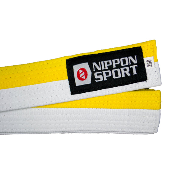 Bælte - Nippon Sport - Tofarvet (Halv-Halv)