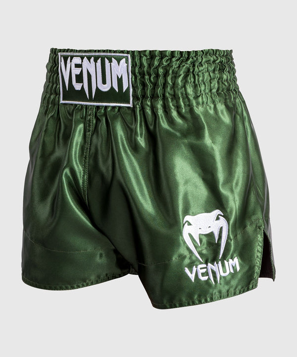 Muay Thai Shorts - Venum - 'Classic' - Khaki-Hvid