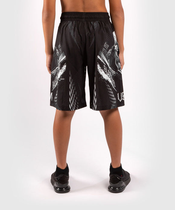 MMA Shorts - til børn - Venum - 'GLDTR 4.0' - Sort-Hvid