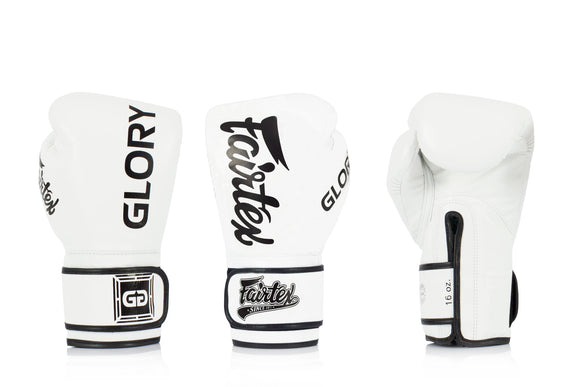 Boksehandske - Fairtex - Glory Hvid/Sort