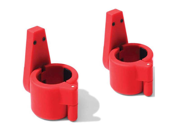 Lås til olympisk stav - Jordan - ClickLock 50mm - Rød