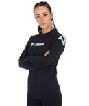 Rash Guard - Dame - Tatami Fightwear - 'Impact' - Langærmet - Sort