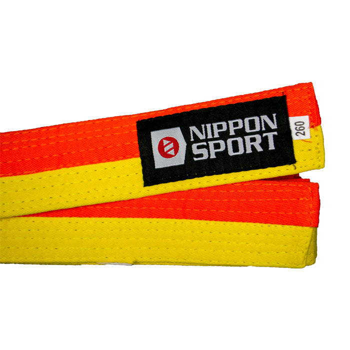 Bælte - Nippon Sport - Tofarvet (Halv-Halv)