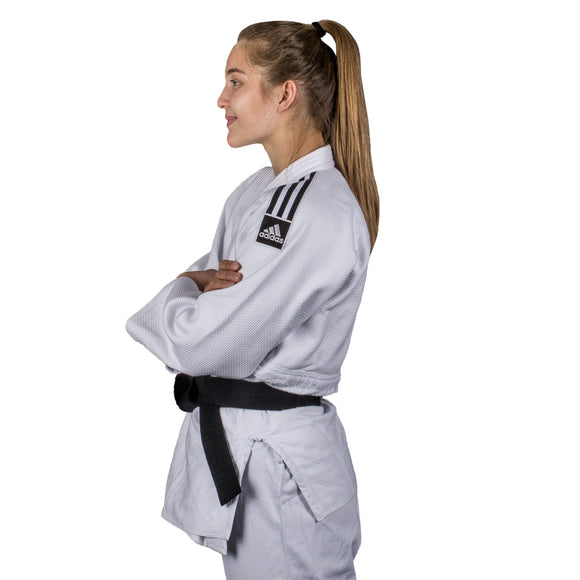 Judo Uniform  - Adidas Judo - 'Champion 2.0' - Regular Fit - Hvid