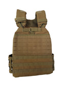 Vægtvest - Titan Life Weightvest Tactical - 14 (3,7-14) kg - Brun