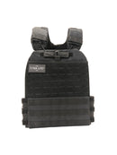 Vægtvest - Titan Life Weightvest Tactical - Sort - 9,5 kg - Sort