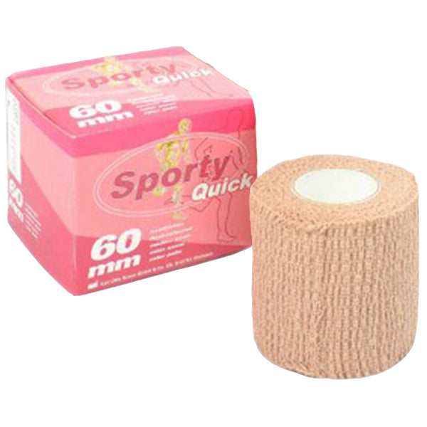Sporty Quick Bandage - Beige 60mm - Beige