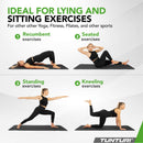 Yogamåtte - Tunturi - '8MM' - Sort