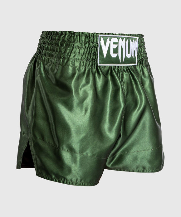 Muay Thai Shorts - Venum - 'Classic' - Khaki-Hvid