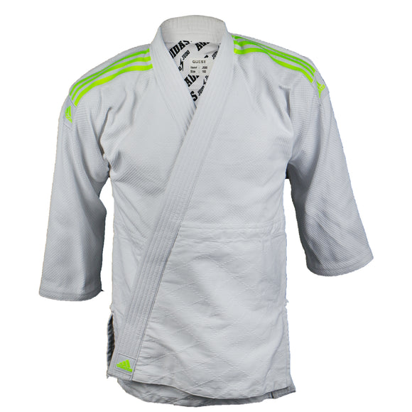 Judo Uniform  - Adidas Judo - 'Quest J690' - Hvid-Gul
