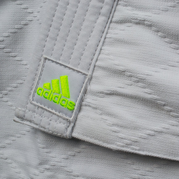Judo Uniform  - Adidas Judo - 'Quest J690' - Hvid-Gul