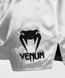 Muay Thai Shorts - Venum - 'Classic' - Sølv-Sort