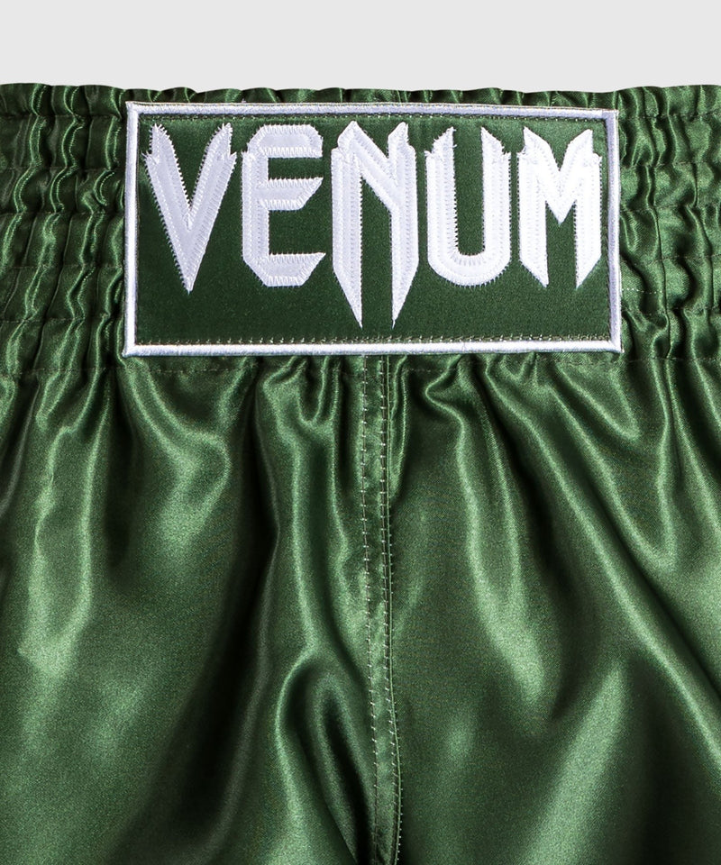 Muay Thai Shorts - Venum - 'Classic' - Khaki-Hvid