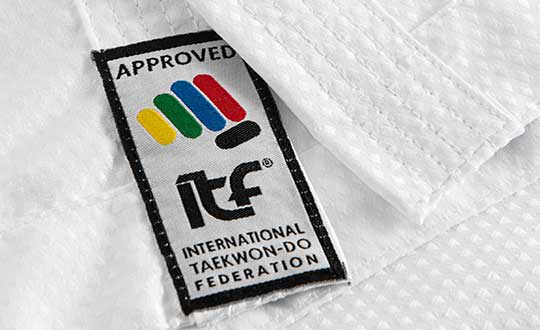 Taekwondo Uniform - Mighty Fist - 'Matrix' - White