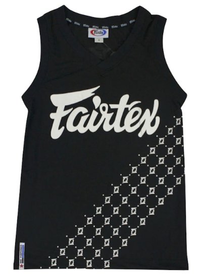 Tank Top - Fairtex - 'JS6' - Sort