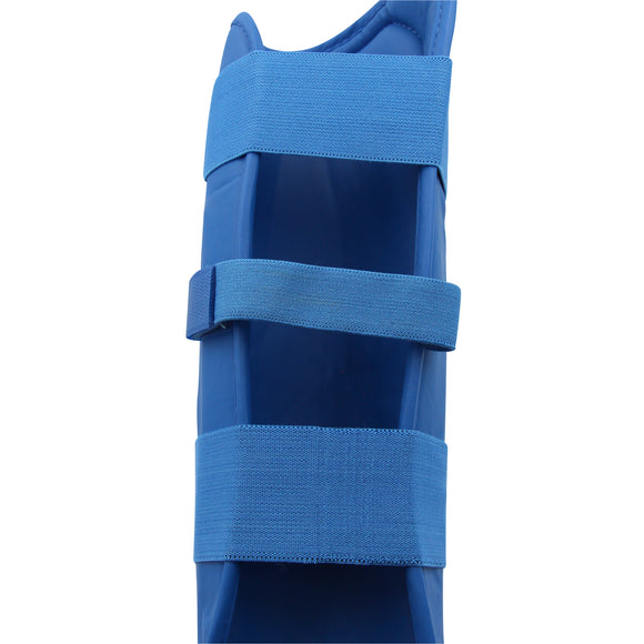 Benbeskytter m. fod - Adidas - WKF - Blå