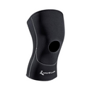 Knæskalsbind - Mueller - Neopren med hul - Sort