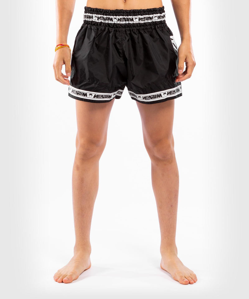 Muay Thai Shorts - Venum - 'Parachute' - Sort-Hvid