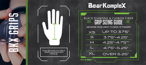 Grips - Bear KompleX - 'No Holes Speed Grips' - Sort