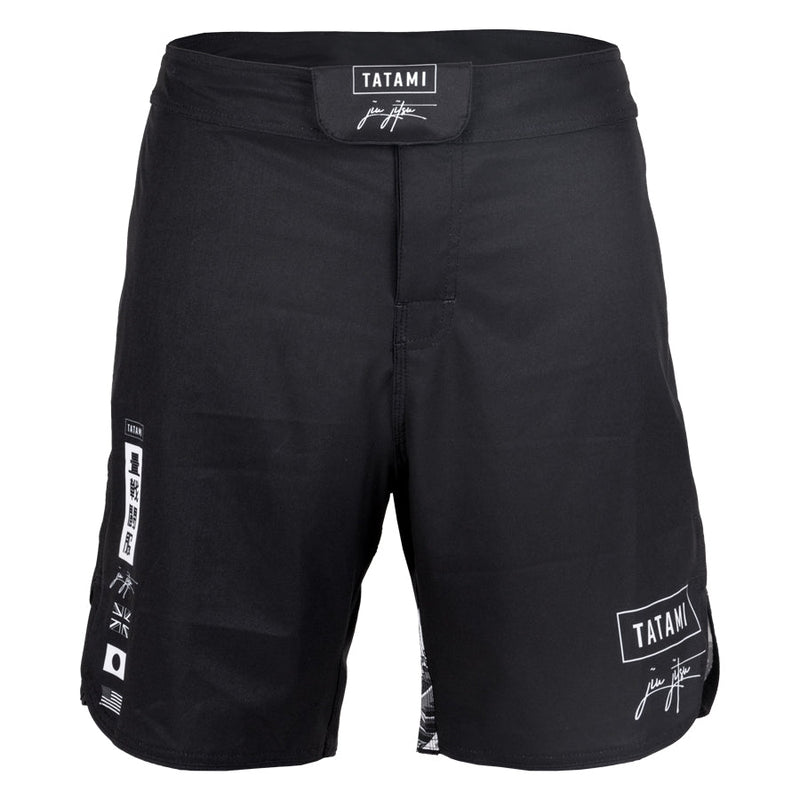 MMA Shorts - Tatami Fightwear - Kanagawa Shorts - Sort